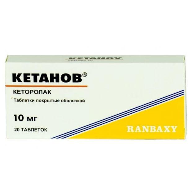 Кетанов при месячной боли
