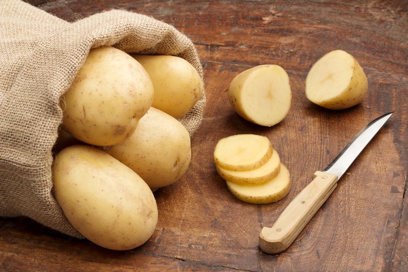 сырая картошка